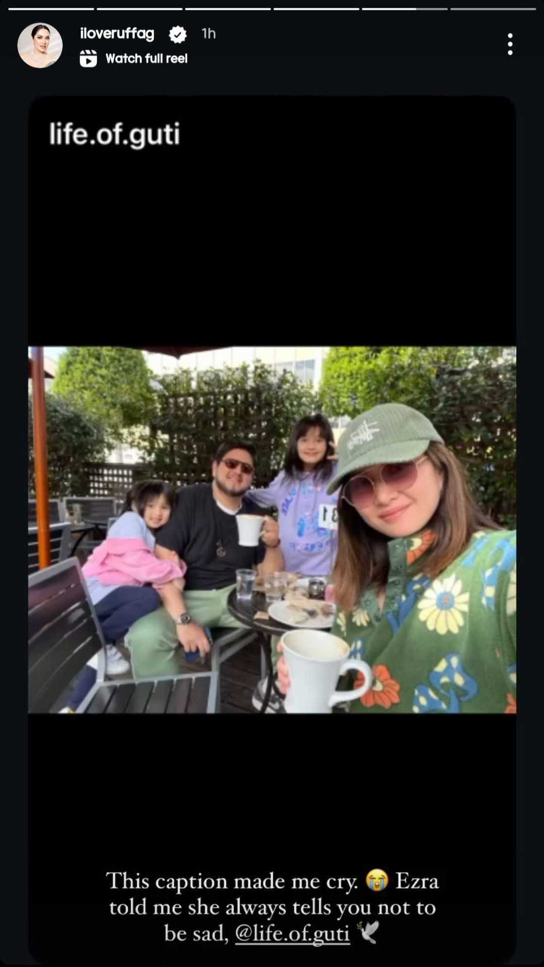 Ruffa Gutierrez, naiyak sa post ni Elvis Gutierrez tungkol kay Alexa Uichico Ruffa Gutierrez, naiyak sa post ni Elvis Gutierrez tungkol kay Alexa Uichico
