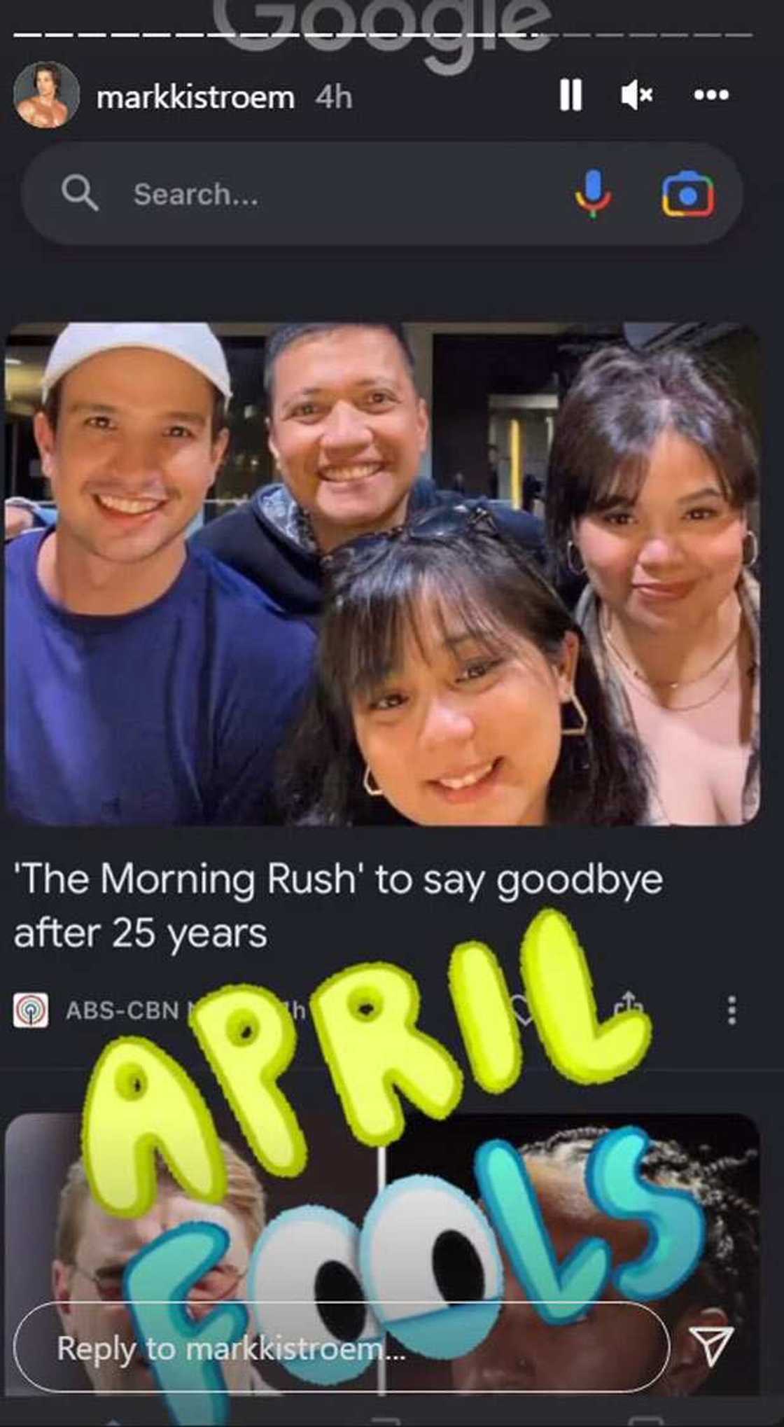 Pagsasara ng The Morning Rush ng MonsterRX, April fools prank lang; hashtag #NilolokoMoKoEh, nag-trending Pagsasara ng The Morning Rush ng MonsterRX, April fools prank lang; hashtag #NilolokoMoKoEh, nag-trending