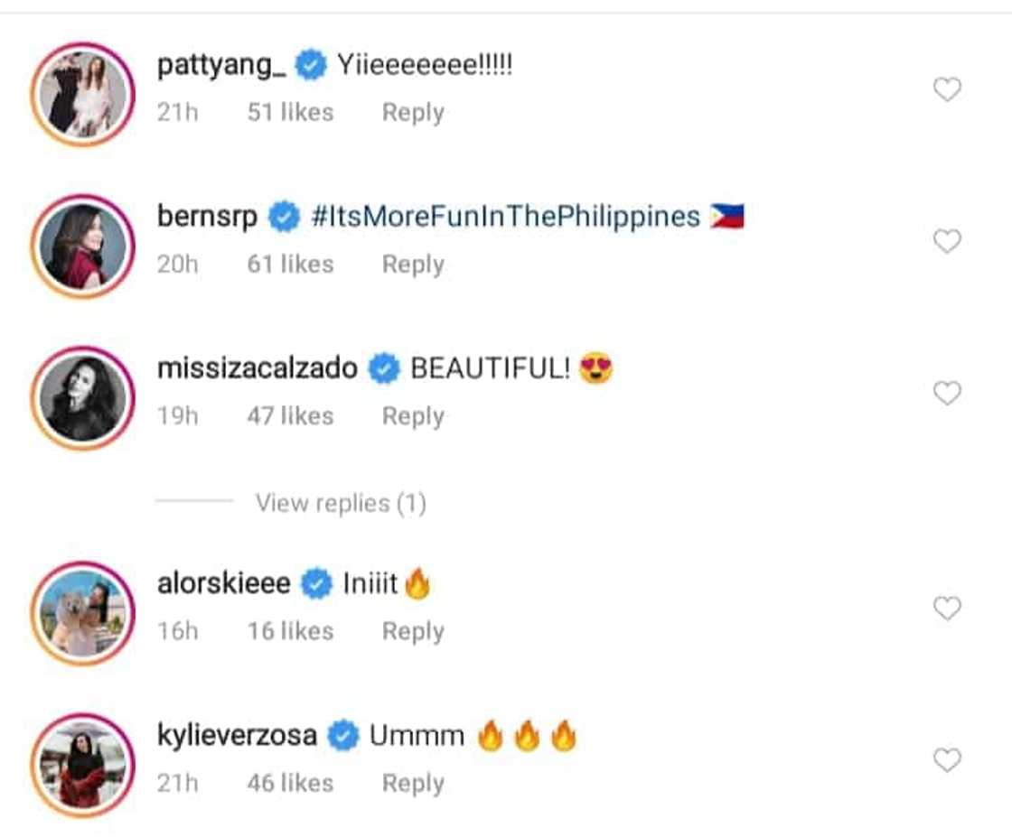 Celebrities gush over KC Concepcion's stunning swimsuit photos Celebrities gush over KC Concepcion's stunning swimsuit photos