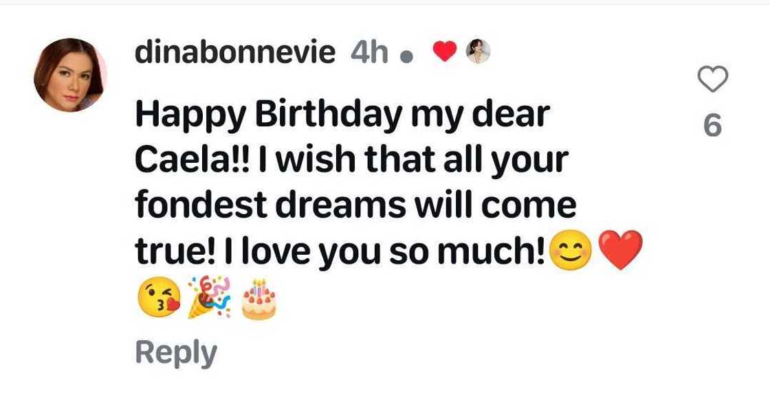 Dina Bonnevie, may sweet birthday greeting para sa apong si Caela Dina Bonnevie, may sweet birthday greeting para sa apong si Caela
