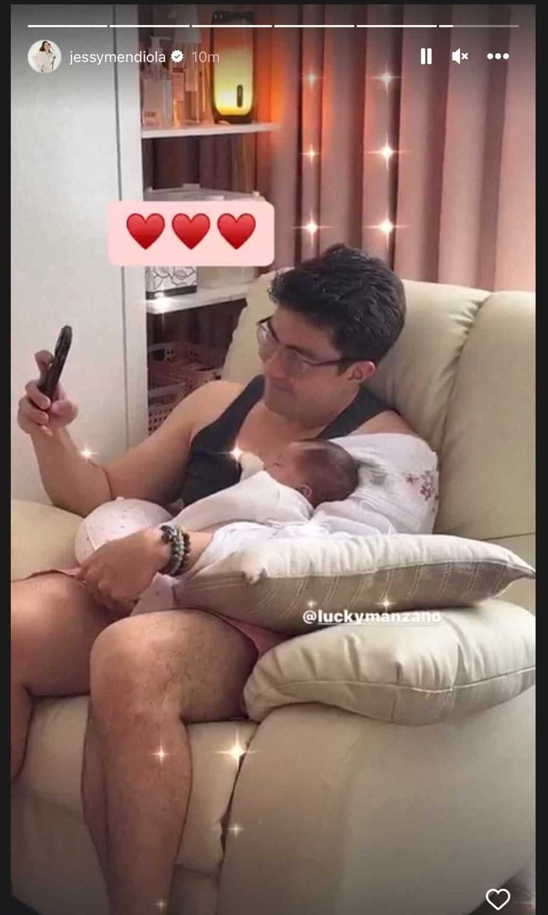 Jessy Mendiola shows Luis Manzano’s sweet moment with Baby Rosie Jessy Mendiola shows Luis Manzano’s sweet moment with Baby Rosie