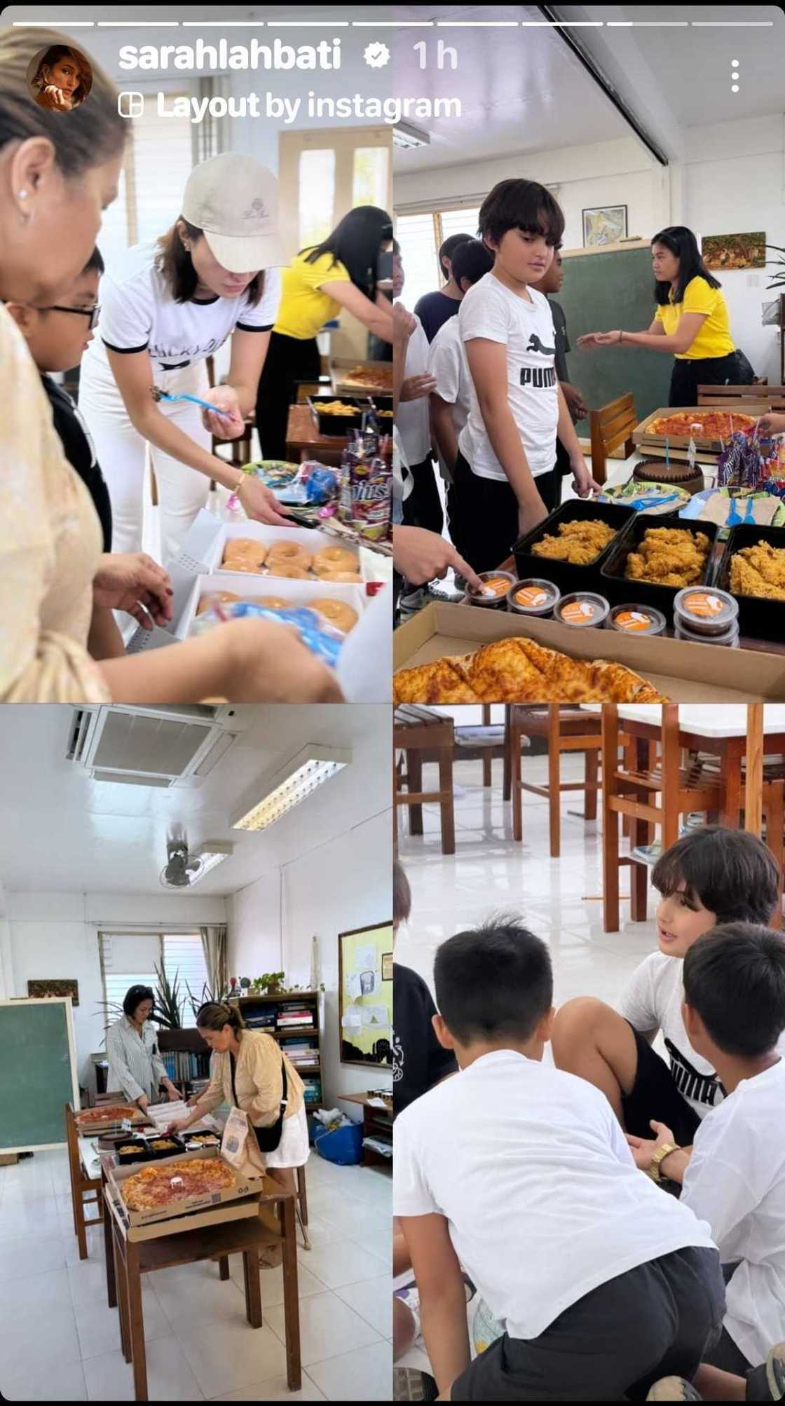 Sarah Lahbati, ipinasilip ang birthday celebration ni Zion Gutierrez sa school Sarah Lahbati, ipinasilip ang birthday celebration ni Zion Gutierrez sa school