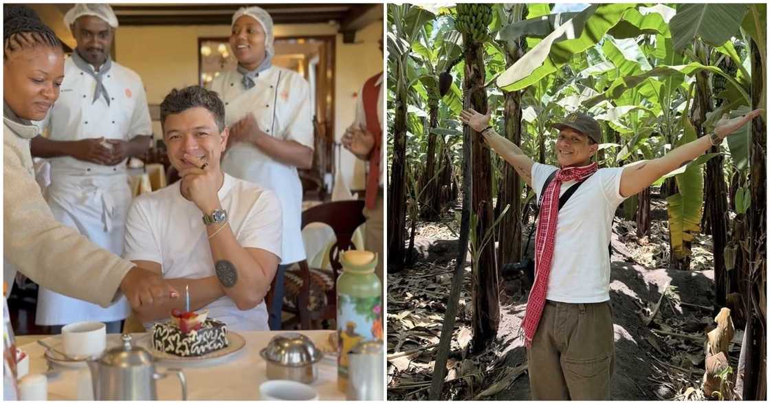 Jericho Rosales, may pasilip sa kanyang birthday celebration sa Africa Jericho Rosales, may pasilip sa kanyang birthday celebration sa Africa
