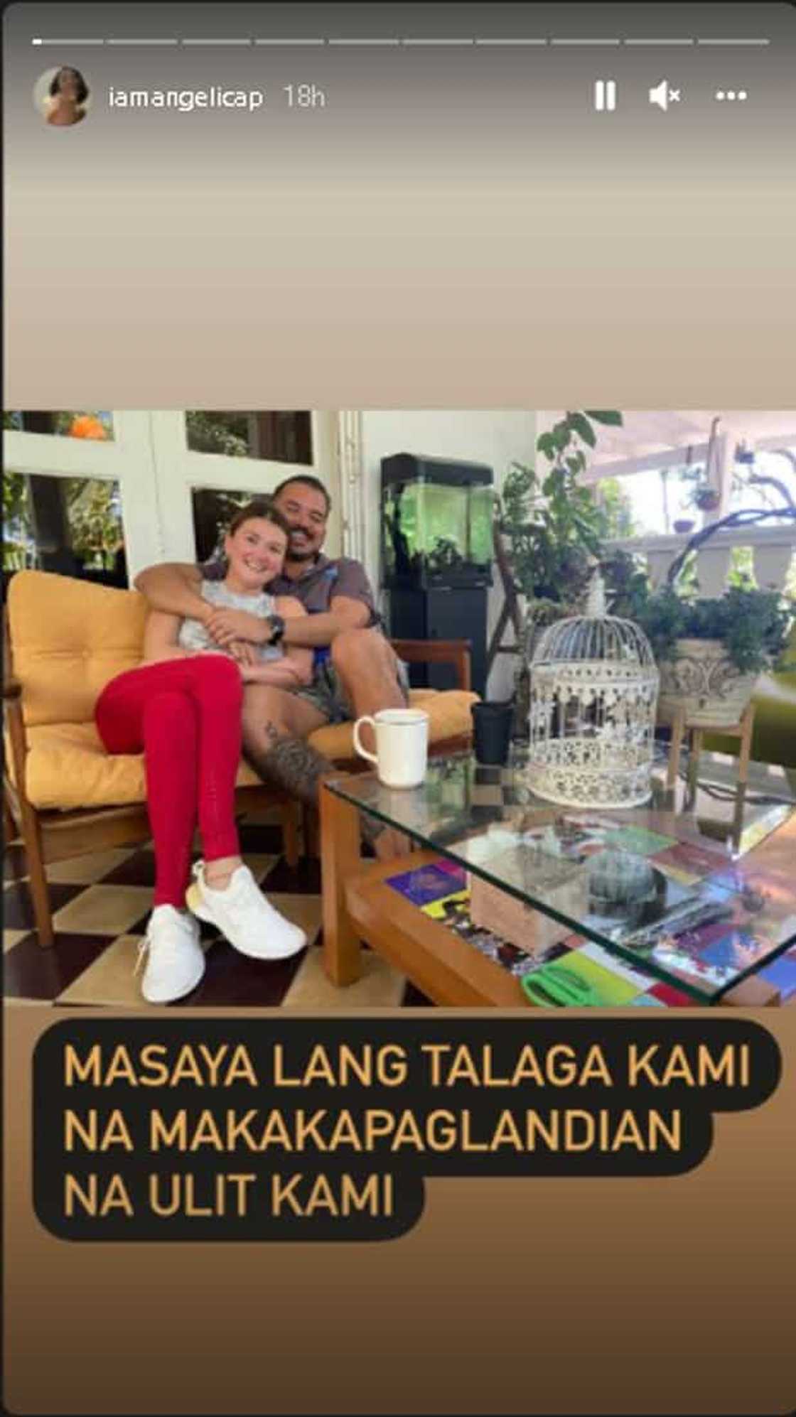 Angelica Panganiban, nag-viral ang post tungkol sa masaya at "makakapaglandian na" Angelica Panganiban, nag-viral ang post tungkol sa masaya at "makakapaglandian na"