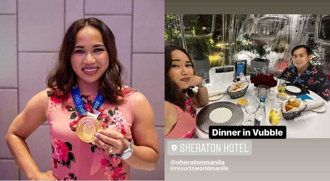 Hidilyn Diaz, coach Julius Naranjo now engaged; Hidilyn flaunts her engagement ring Hidilyn Diaz, coach Julius Naranjo now engaged; Hidilyn flaunts her engagement ring