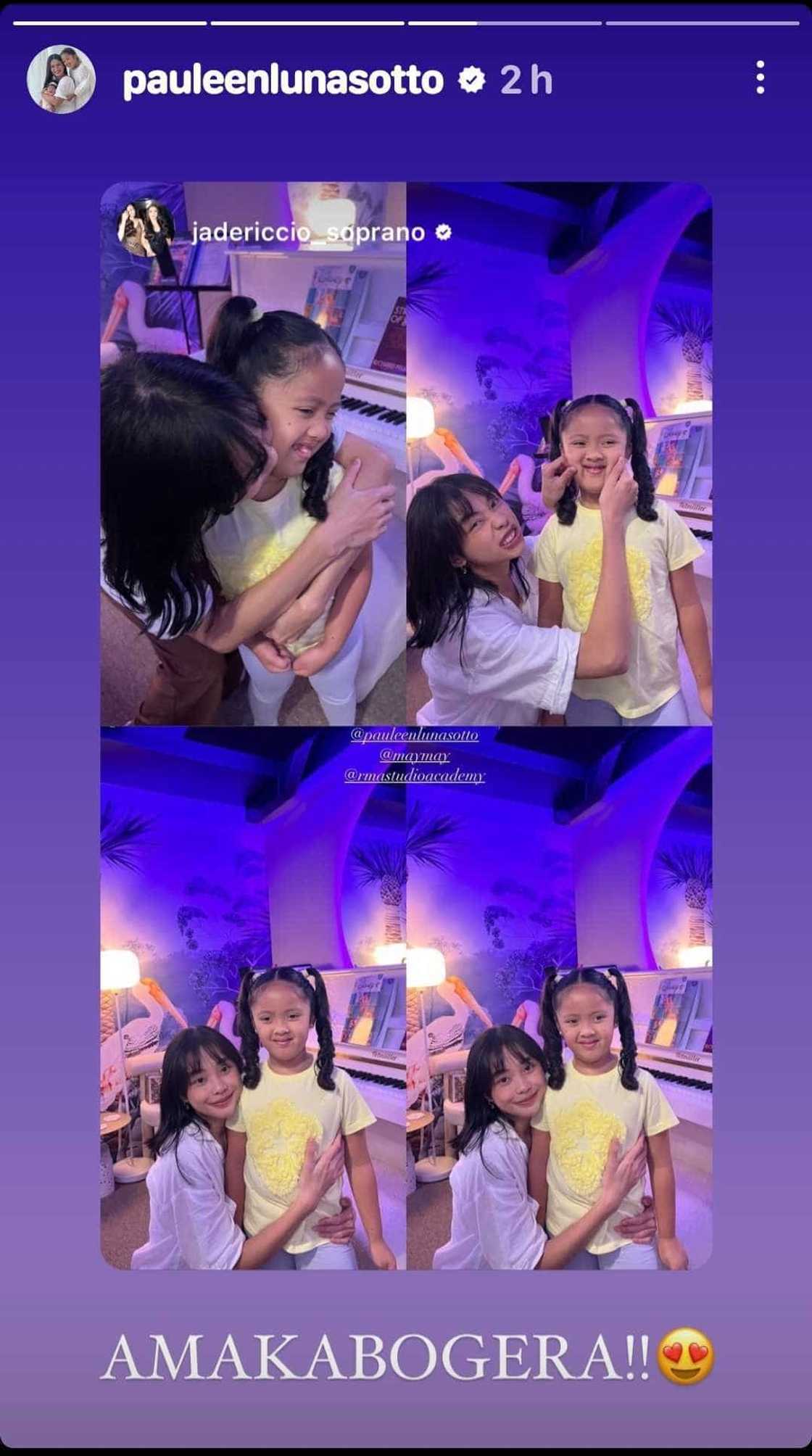 Pauleen Luna, nag-react sa cute photos nina Maymay Entrata, Tali Sotto: “Amakabogera” Pauleen Luna, nag-react sa cute photos nina Maymay Entrata, Tali Sotto: “Amakabogera”