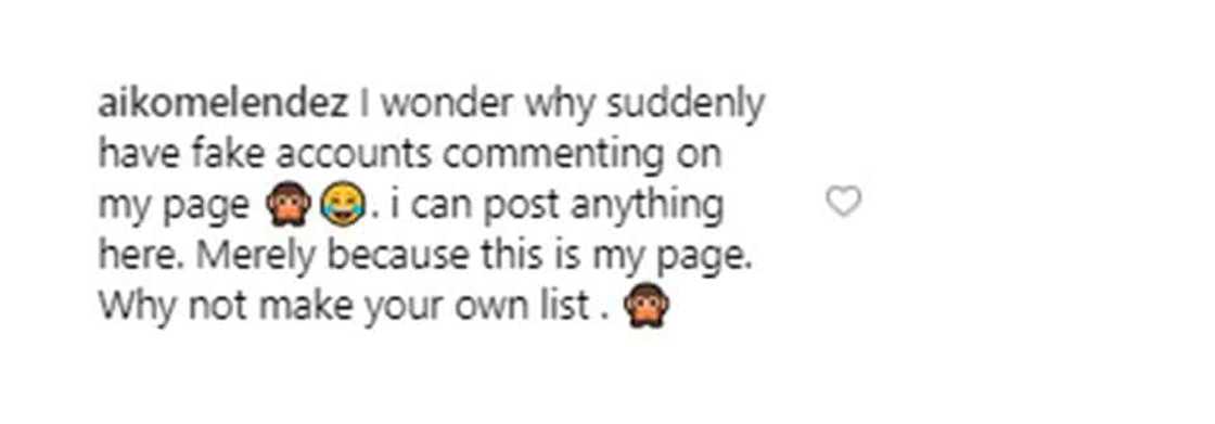 Gretchen Barretto’s inclusion in Aiko’s list of ‘Most Beautiful Celebs’ slammed Gretchen Barretto’s inclusion in Aiko’s list of ‘Most Beautiful Celebs’ slammed