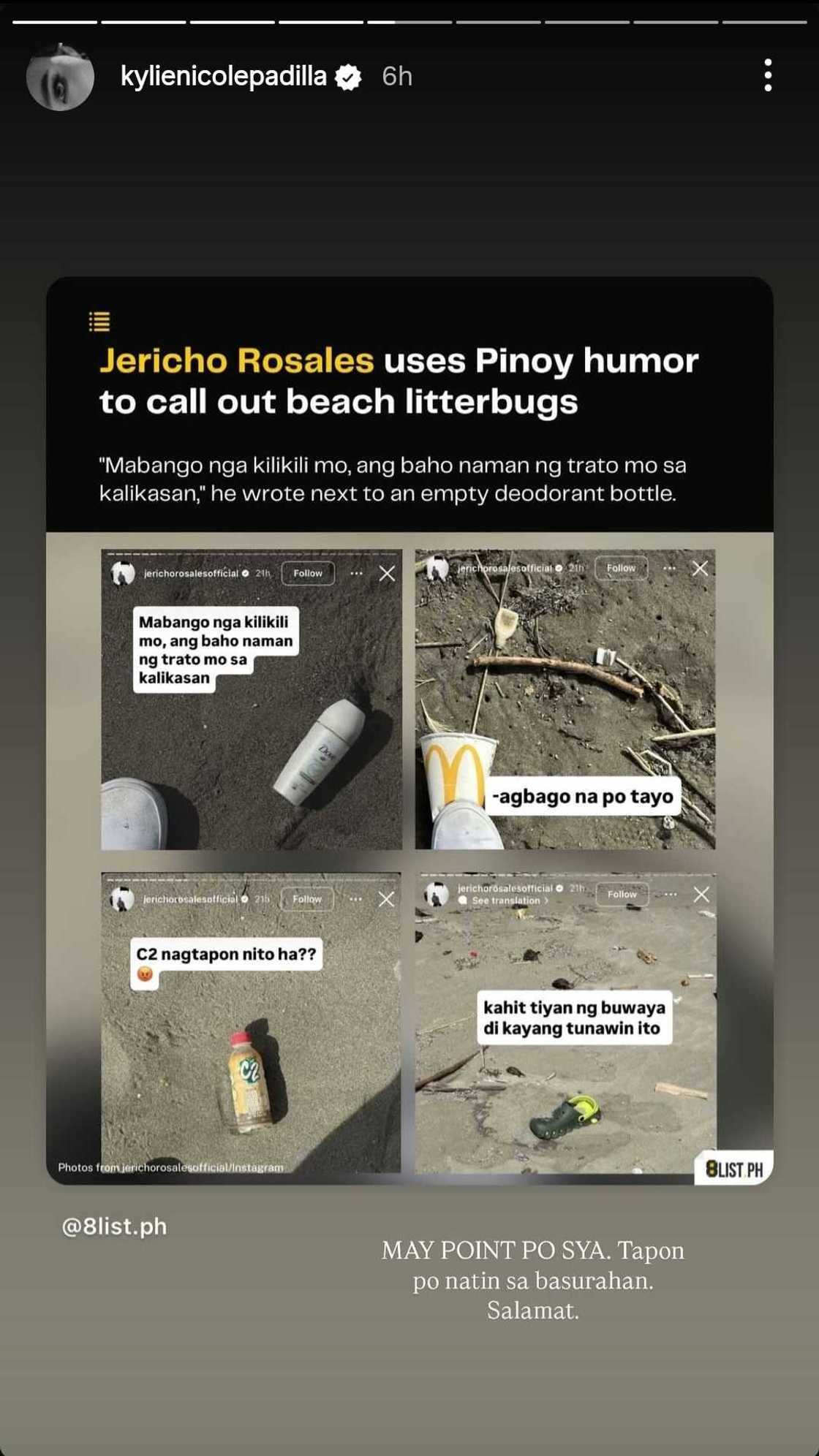 Kylie Padilla, sumang-ayon sa pag-call out ni Jericho Rosales sa mga beachgoers Kylie Padilla, sumang-ayon sa pag-call out ni Jericho Rosales sa mga beachgoers