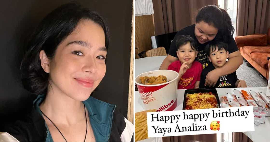 Saab Magalona shares glimpse of her kids' nanny's simple yet fun birthday celebration Saab Magalona shares glimpse of her kids' nanny's simple yet fun birthday celebration