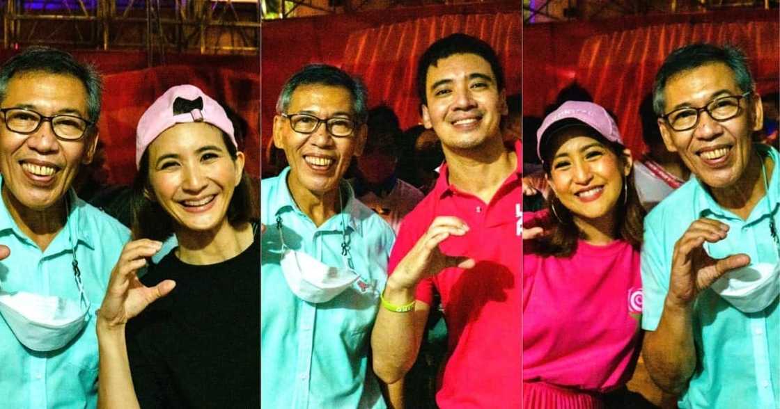 Senatorial candidate Chel Diokno, naki-selfie sa kanilang artistang supporters Senatorial candidate Chel Diokno, naki-selfie sa kanilang artistang supporters