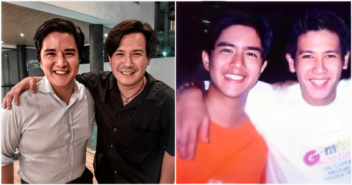 John Prats, napa-throwback nang magkita sila ni Miko Samson John Prats, napa-throwback nang magkita sila ni Miko Samson