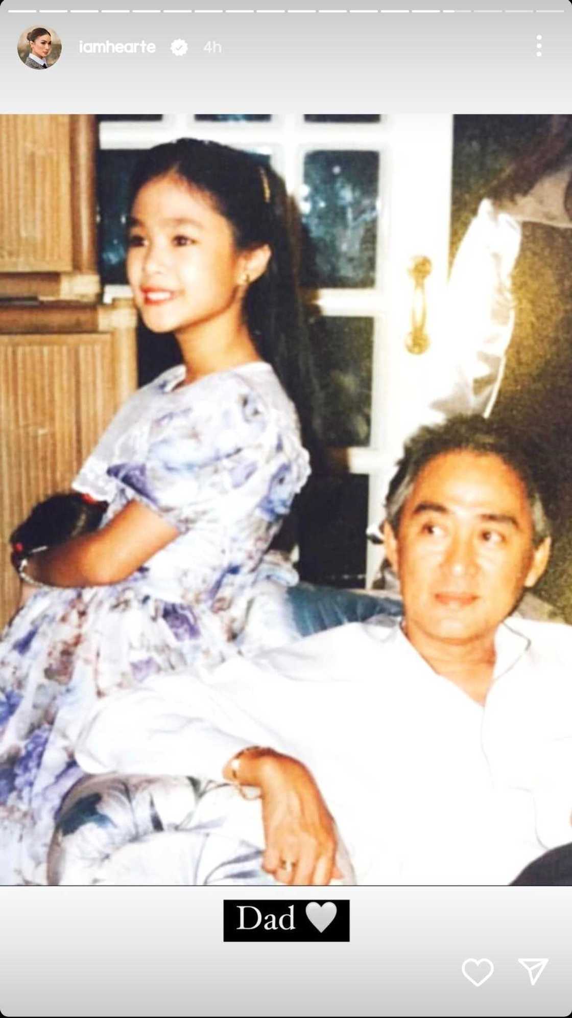 Heart Evangelista, ipinakita ang cute convo nila ng kanyang ama: "Be happy" Heart Evangelista, ipinakita ang cute convo nila ng kanyang ama: "Be happy"