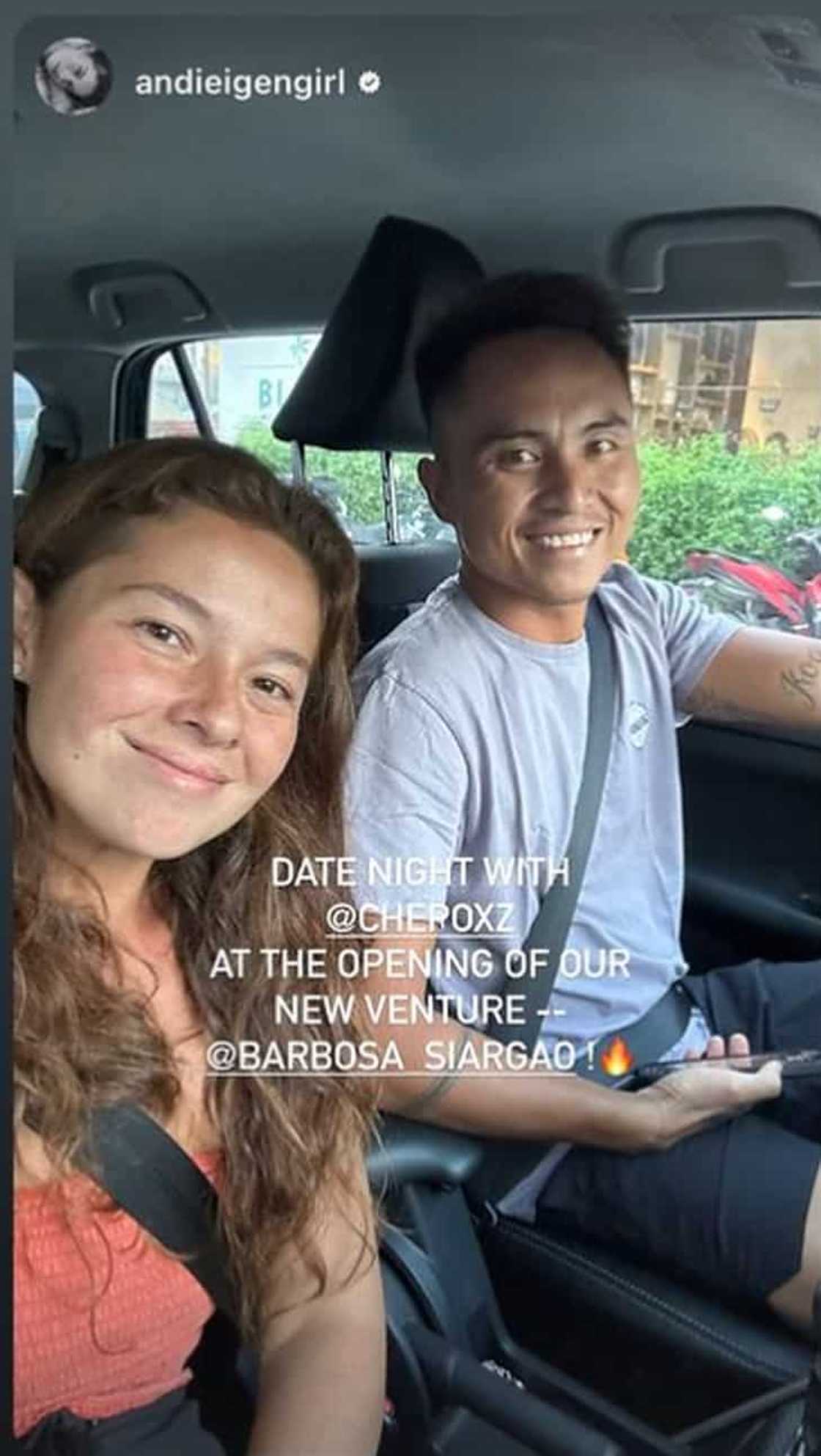 Andi Eigenmann at Philmar Alipayo, may bagong bar sa Siargao Andi Eigenmann at Philmar Alipayo, may bagong bar sa Siargao