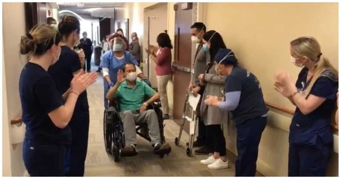 74-anyos na Pinoy surgeon sa NY, naka-recover sa COVID-19 sa tulong ng 3 anak na mga doktor 74-anyos na Pinoy surgeon sa NY, naka-recover sa COVID-19 sa tulong ng 3 anak na mga doktor
