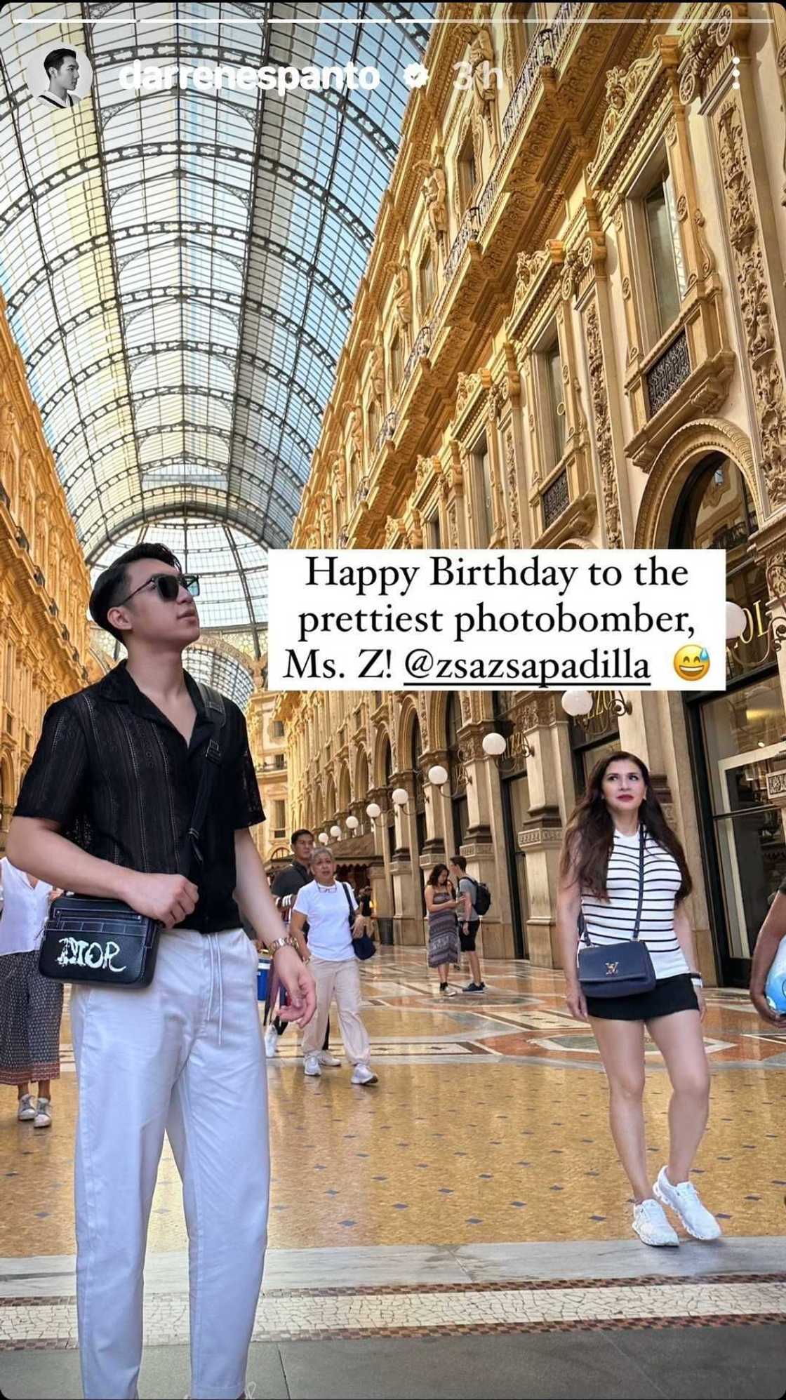 Darren Espanto, may makulit na birthday greeting para kay Zsa Zsa Padilla Darren Espanto, may makulit na birthday greeting para kay Zsa Zsa Padilla