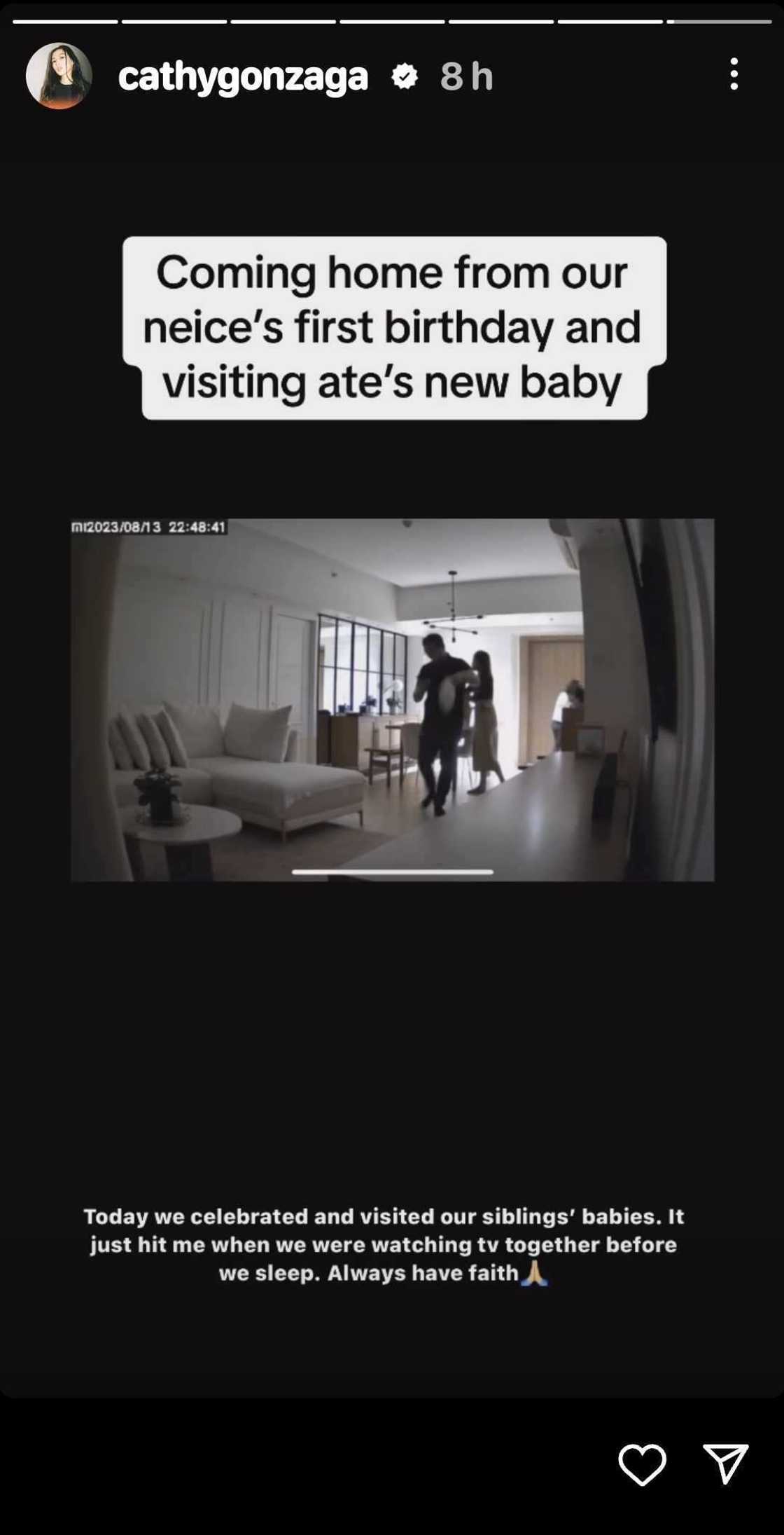 Alex Gonzaga, may emosyonal na post matapos bisitahin ang mga pamangkin nila ni Mikee Morada Alex Gonzaga, may emosyonal na post matapos bisitahin ang mga pamangkin nila ni Mikee Morada