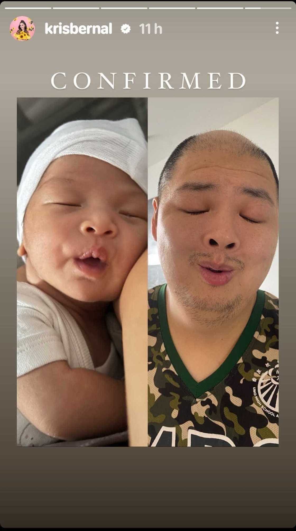 Kris Bernal shared hilarious side-by-side comparison of daughter, husband Perry Choi