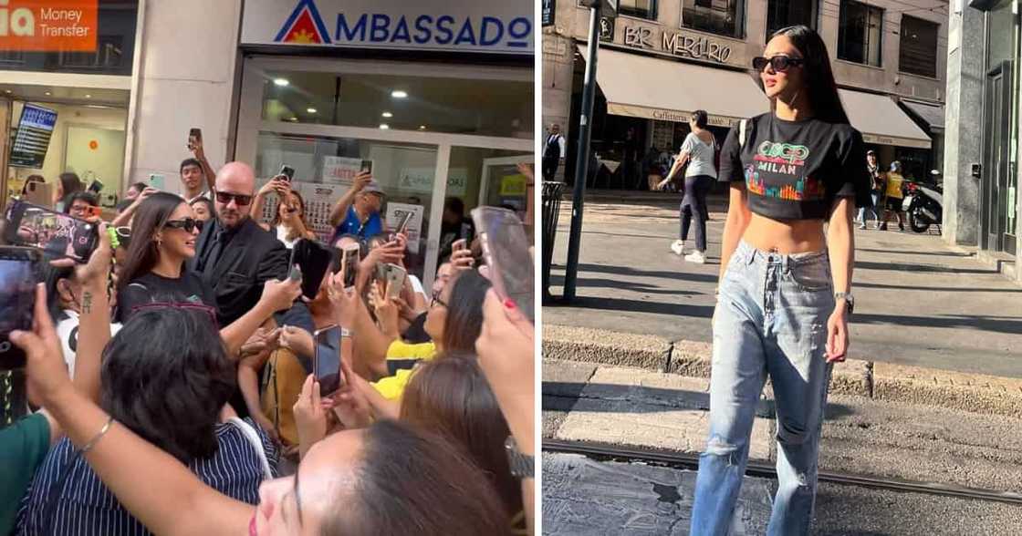Video ni Kim Chiu na dinudumog ng mga Pinoy sa Milan, Italy, viral Video ni Kim Chiu na dinudumog ng mga Pinoy sa Milan, Italy, viral