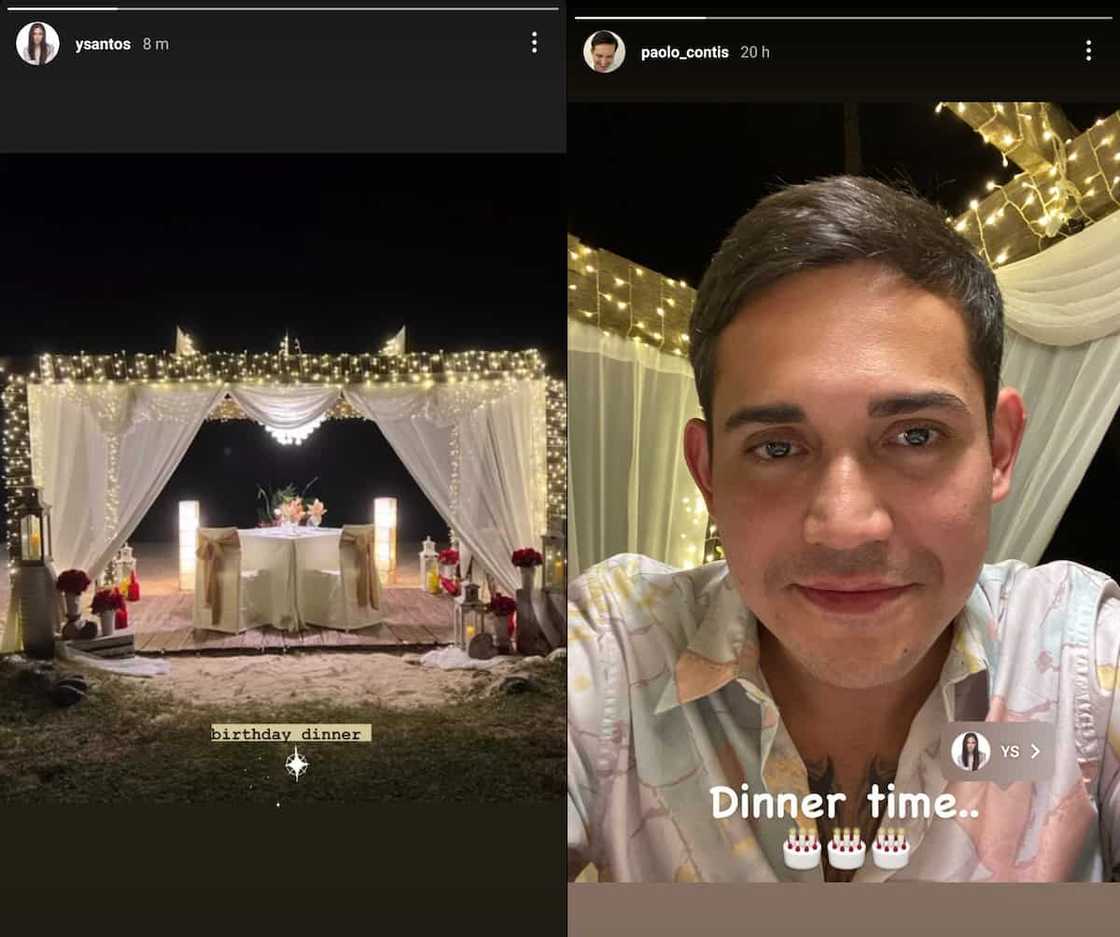 Yen Santos, muling naka-tag sa "birthday dinner" photo ni Paolo Contis Yen Santos, muling naka-tag sa "birthday dinner" photo ni Paolo Contis
