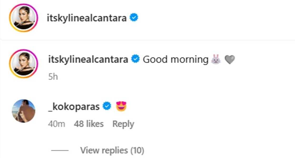 Kyline Alcantara/@itskylinealcantara Kyline Alcantara/@itskylinealcantara
