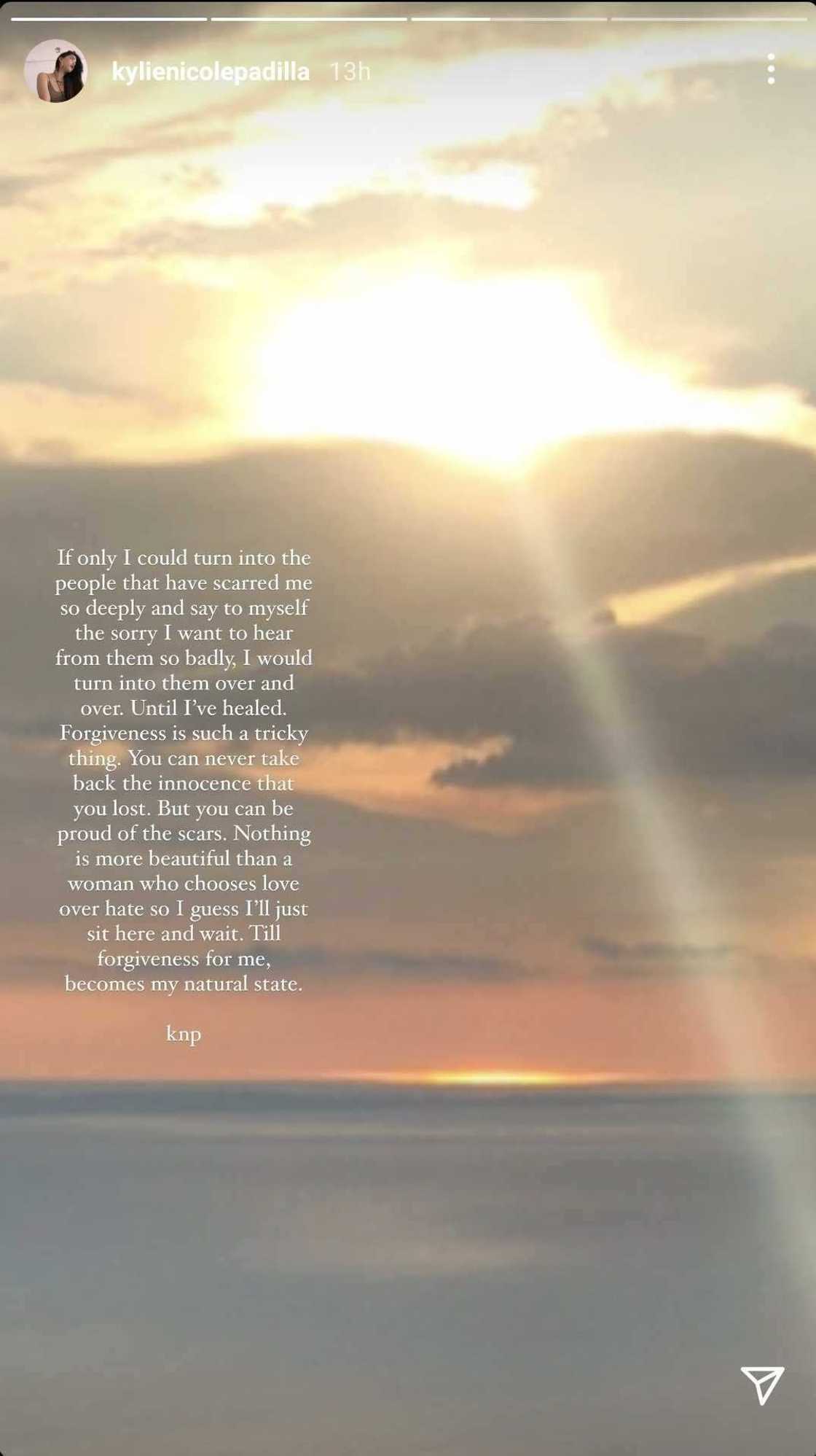 Kylie Padilla pens powerful message about healing and forgiveness in viral post Kylie Padilla pens powerful message about healing and forgiveness in viral post