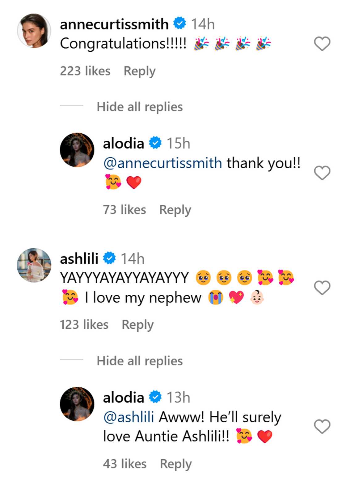 Celebs, nag-react sa pagsilang ng baby nina Alodia Gosiengfiao, Christopher Quimbo Celebs, nag-react sa pagsilang ng baby nina Alodia Gosiengfiao, Christopher Quimbo