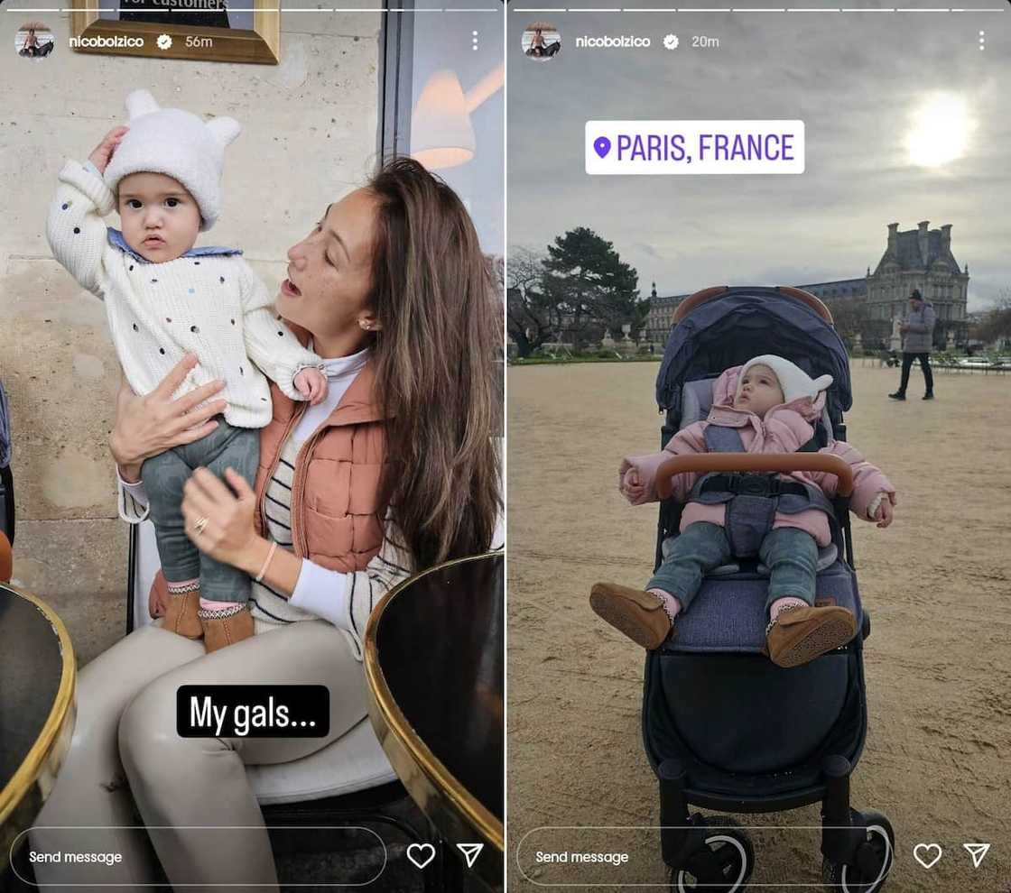 Nico Bolzico, ipinasilip ang masayang bakasyon ng pamilya sa Paris