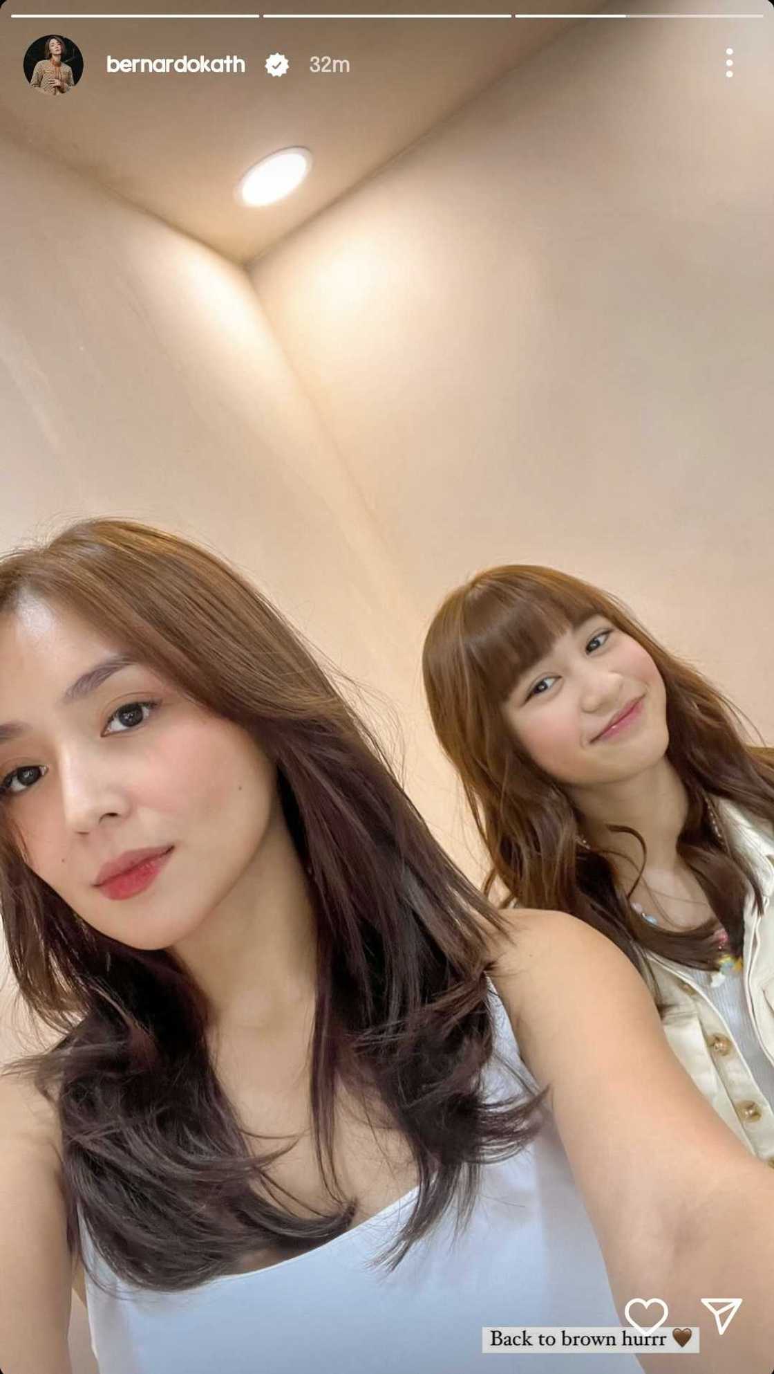 Kathryn Bernardo sports new hair color; ditches orange hair for 2024