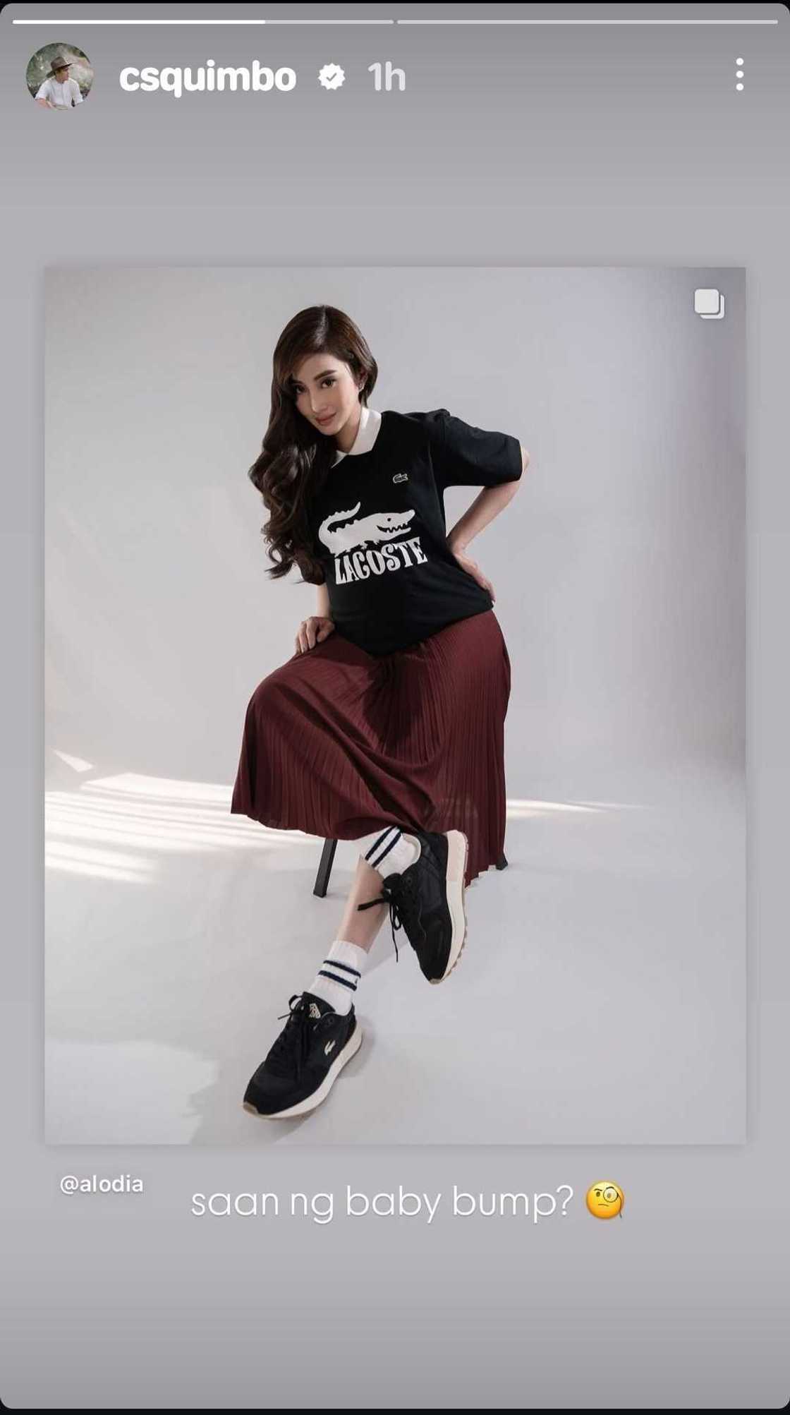 Christopher Quimbo, napa-react sa pic ni Alodia Gosiengfiao na ine-endorso ang isang clothing brand