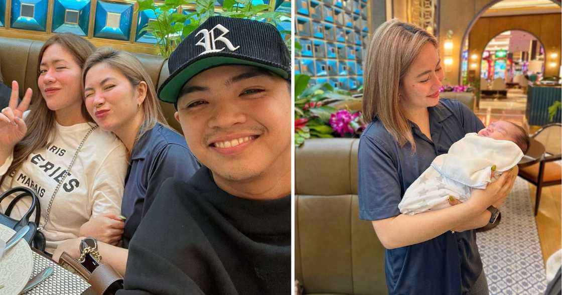 Yeng Constantino meets Angeline Quinto's baby girl Sylvia Yeng Constantino meets Angeline Quinto's baby girl Sylvia