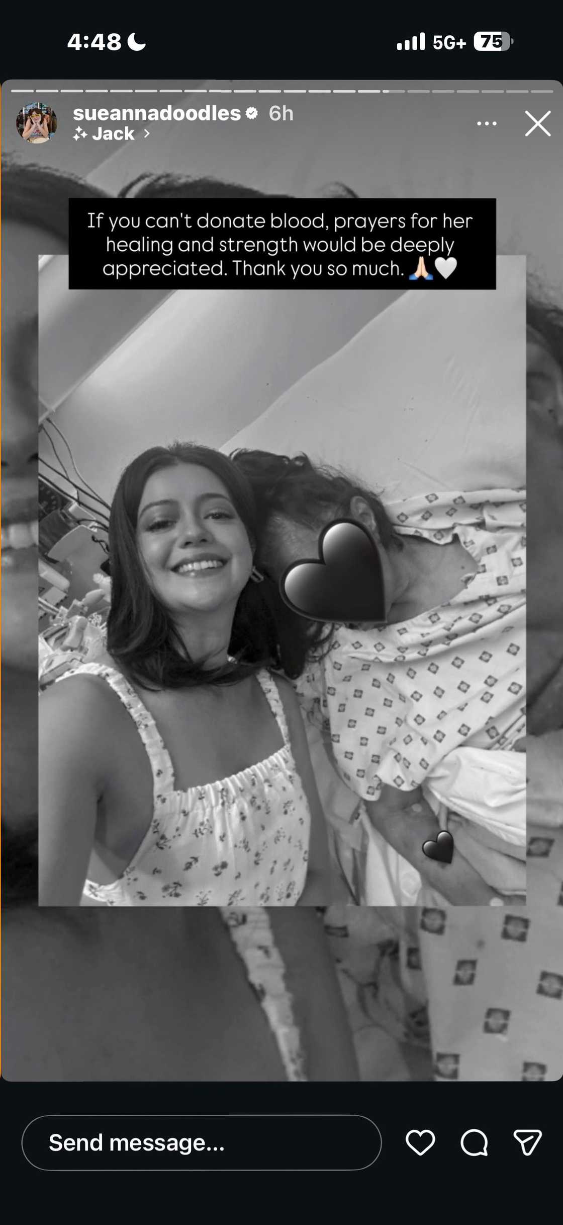 Sue Ramirez appeals for blood donors for Mom’s open-heart surgery: “I am knocking on your hearts” Sue Ramirez appeals for blood donors for Mom’s open-heart surgery: “I am knocking on your hearts”