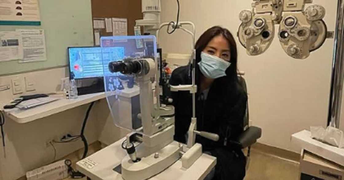 Gretchen Ho undergoes Lasik eye surgery at Asian Eye Institute