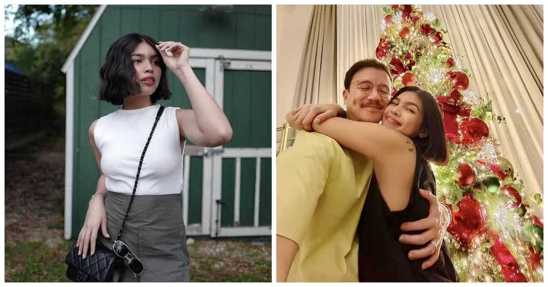 Maine Mendoza posts sweet and cozy photos with Arjo Atayde for Christmas