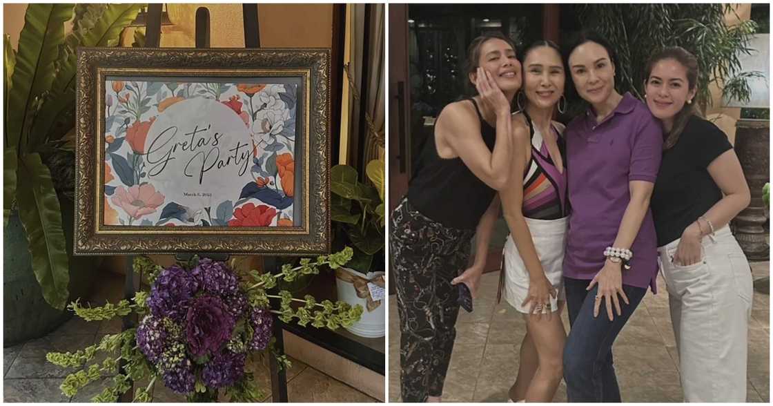 Snippets mula sa simpleng birthday party ni Gretchen Barretto, viral