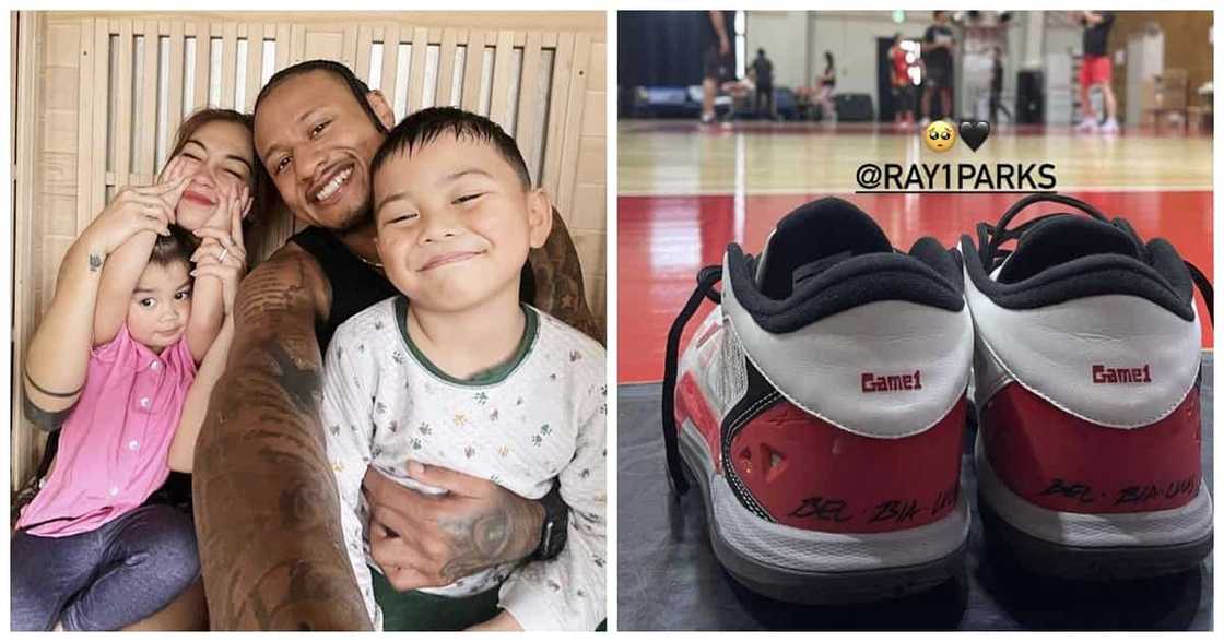 Zeinab Harake, naantig sa sinulat na mga pangalan ni Ray Parks sa kanyang sapatos