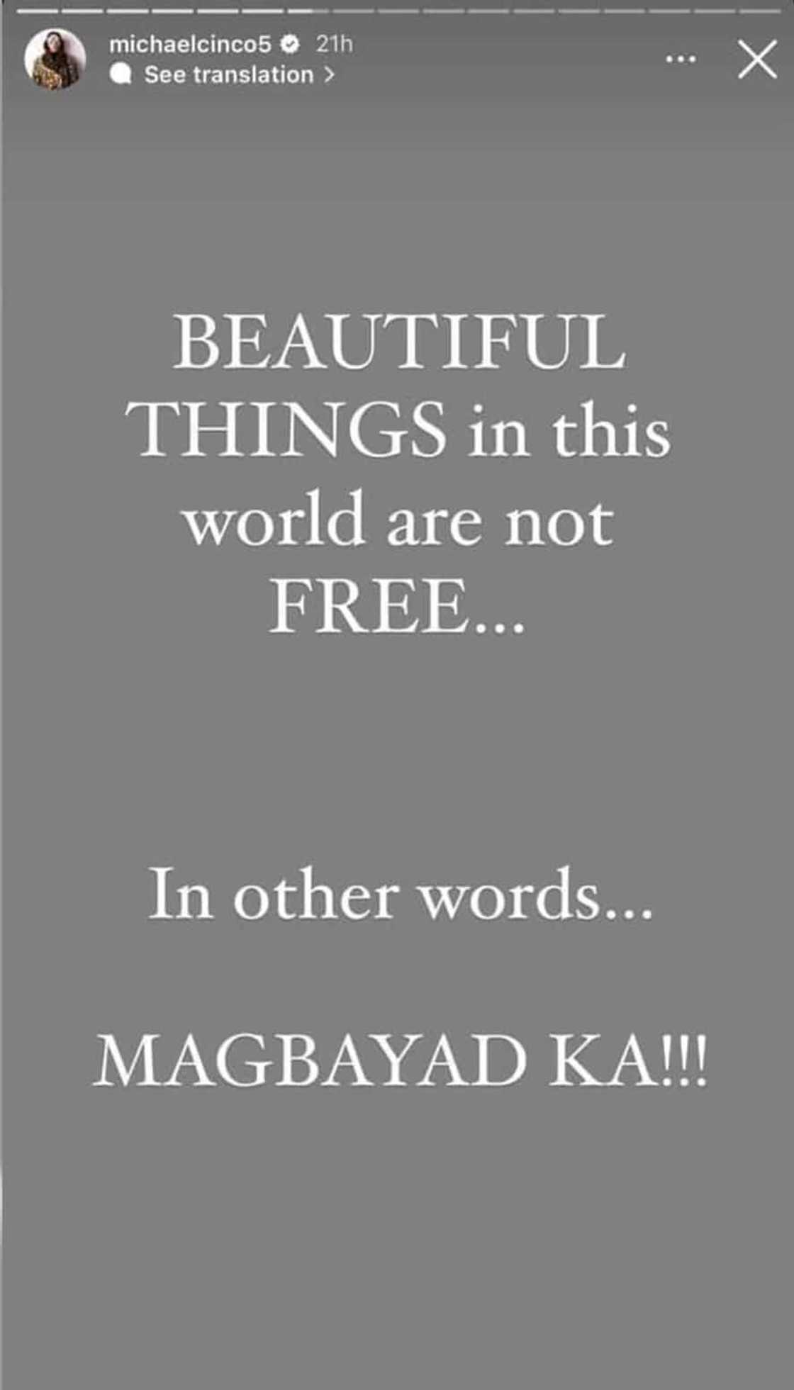 Michael Cinco, nagpatutsada sa ilang Pinoy celebrities at kilalang influencers: “Magbayad ka!” Michael Cinco, nagpatutsada sa ilang Pinoy celebrities at kilalang influencers: “Magbayad ka!”