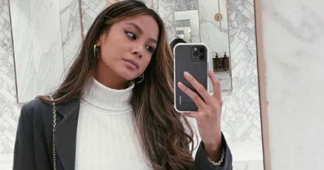 Ylona Garcia, umuwi sa Pinas para bisitahin ang kanyang lola Ylona Garcia, umuwi sa Pinas para bisitahin ang kanyang lola