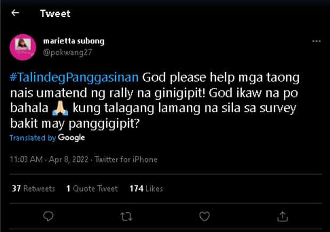Pokwang, ipinagdasal ang mga nais umatend ng rally sa Pangasinan: "Bakit may panggigipit" Pokwang, ipinagdasal ang mga nais umatend ng rally sa Pangasinan: "Bakit may panggigipit"