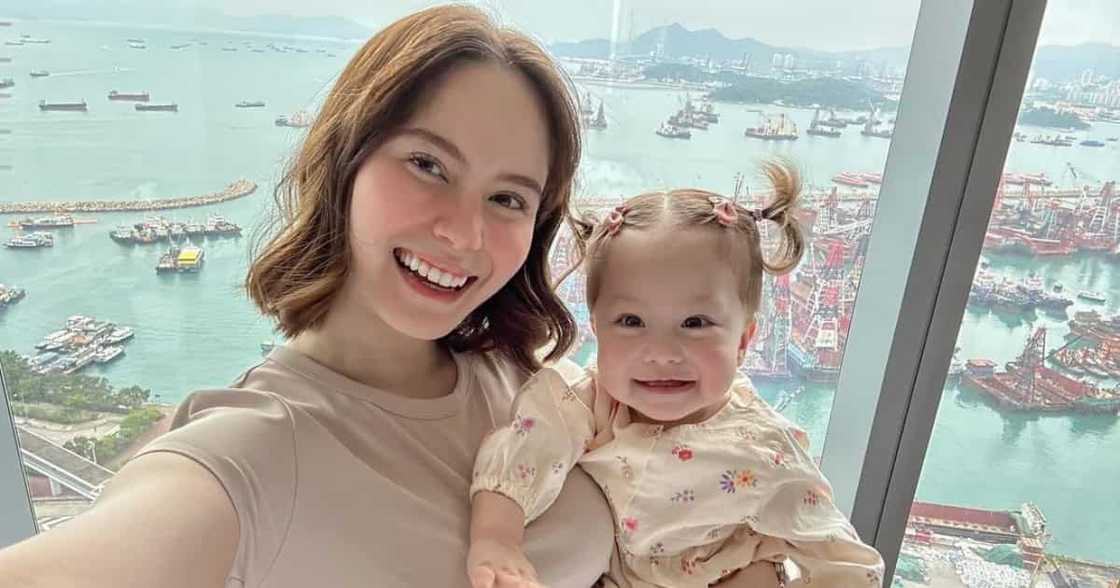 Jessy Mendiola, ibinida ang cute ID pic ni Peanut sa kanyang phone case