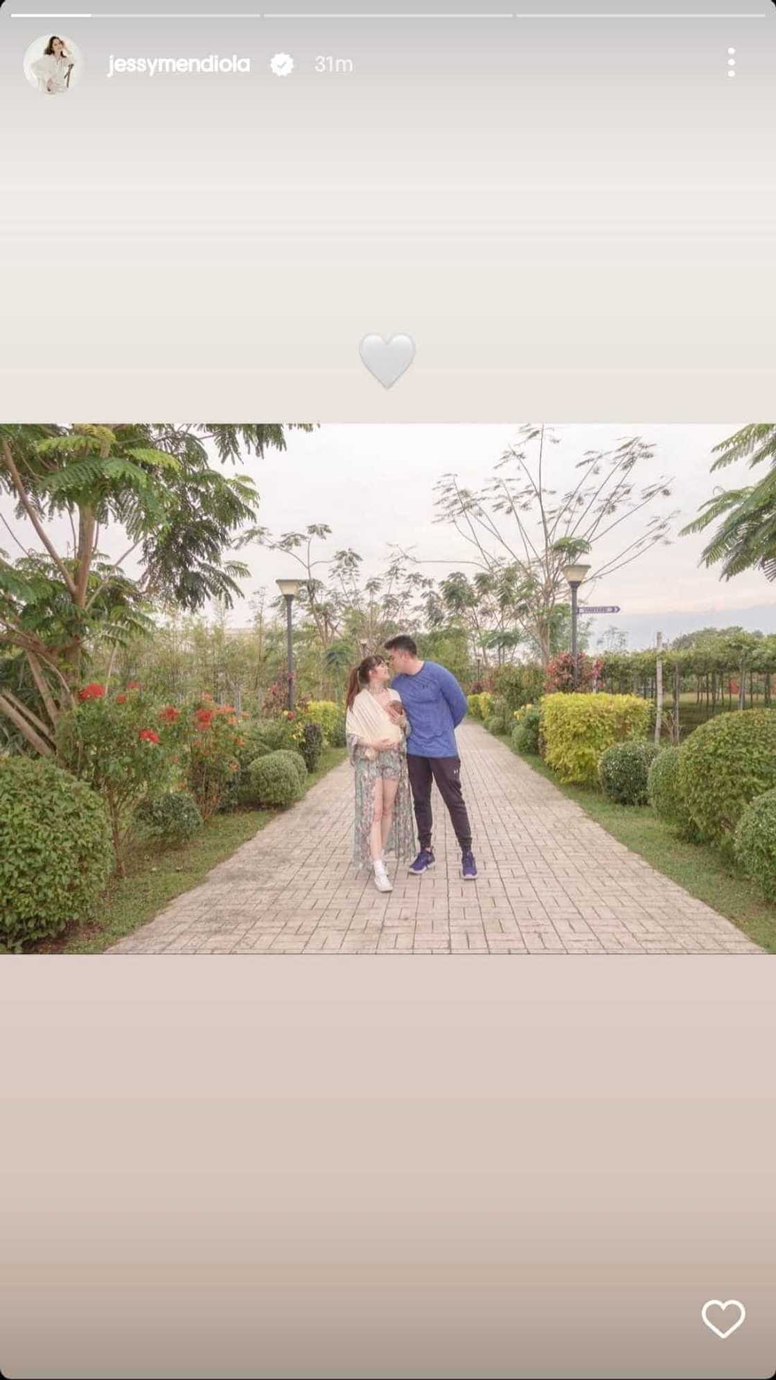 Jessy Mendiola posts new family photos with Luis Manzano and baby Isabella Rose