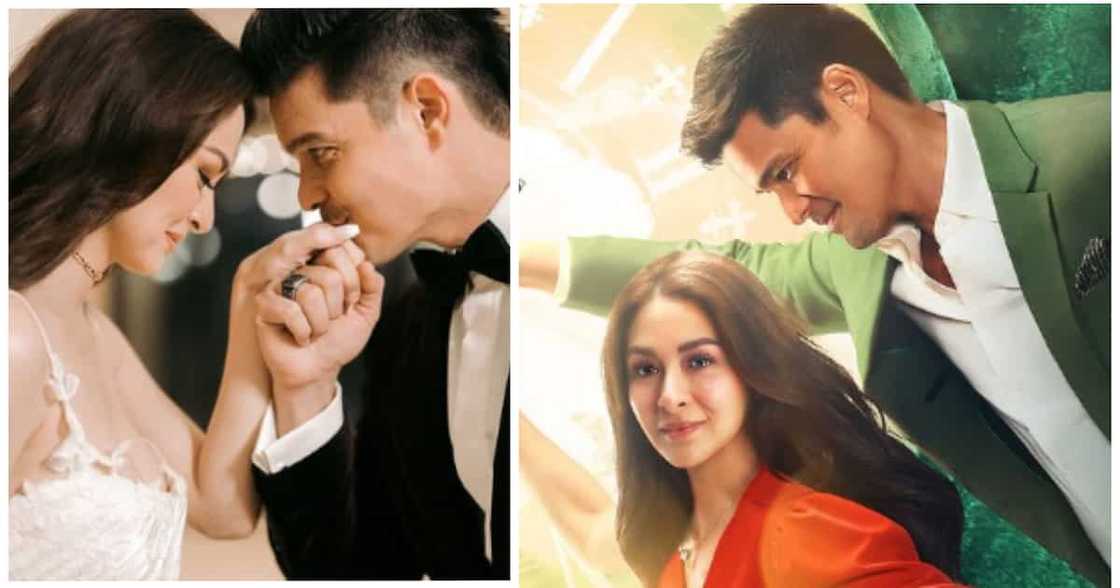 Marian Rivera at Dingdong Dantes, dumalo sa #Rewind poster reveal sa ABS-CBN compound