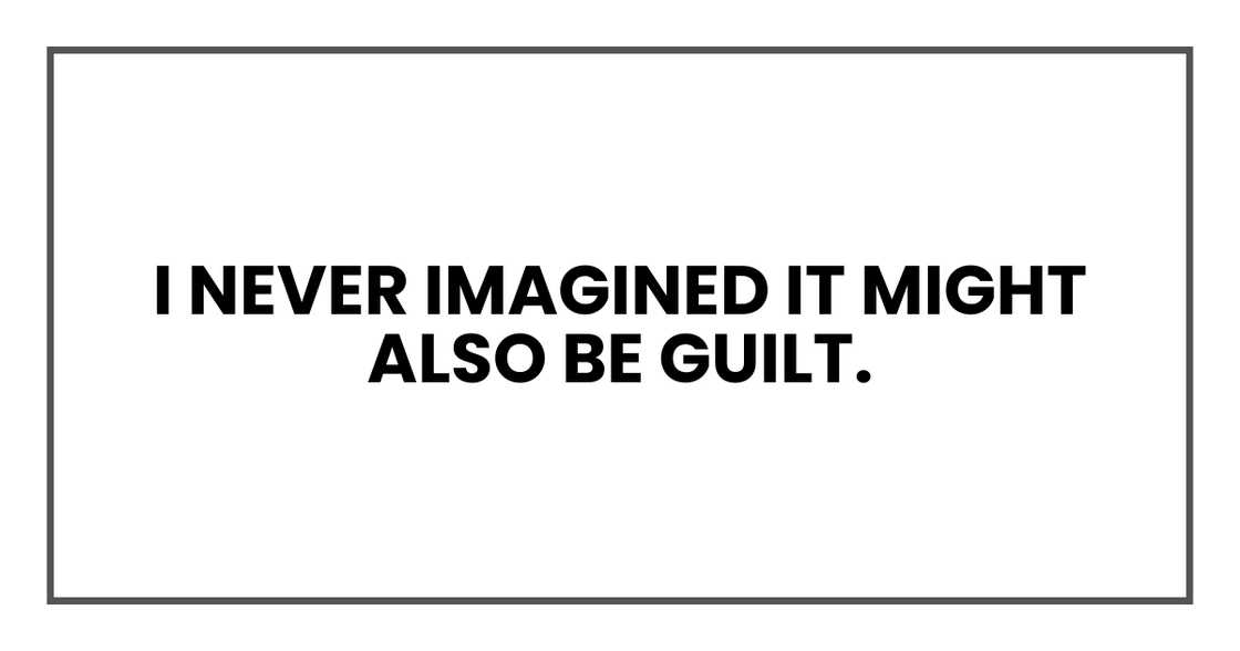 Sickbed realisation. Sickbed realisation.
