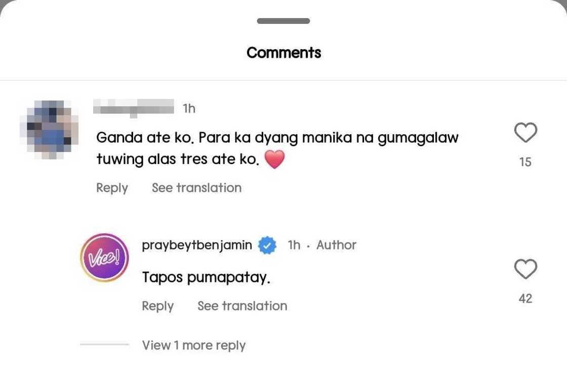 Vice Ganda, sinagot ang "para ka diyang manika" na comment ng isang netizen Vice Ganda, sinagot ang "para ka diyang manika" na comment ng isang netizen