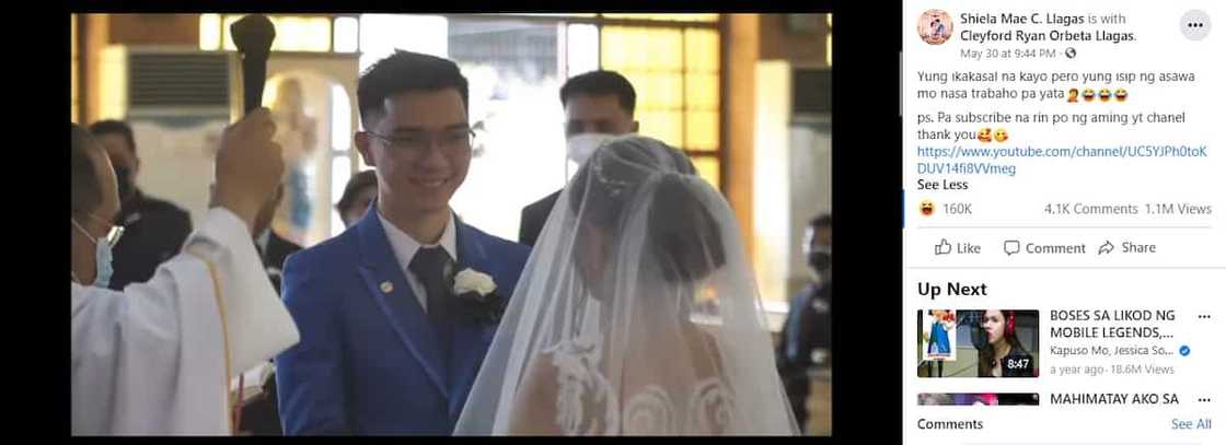 Video ng isang mister na nagkamali sa kanyang wedding vows, kinagiliwan ng netizens Video ng isang mister na nagkamali sa kanyang wedding vows, kinagiliwan ng netizens