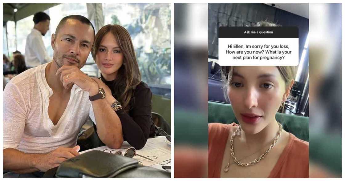 Ellen Adarna receives a comment about her pregnancy loss: "My husband can't shut his mouth"