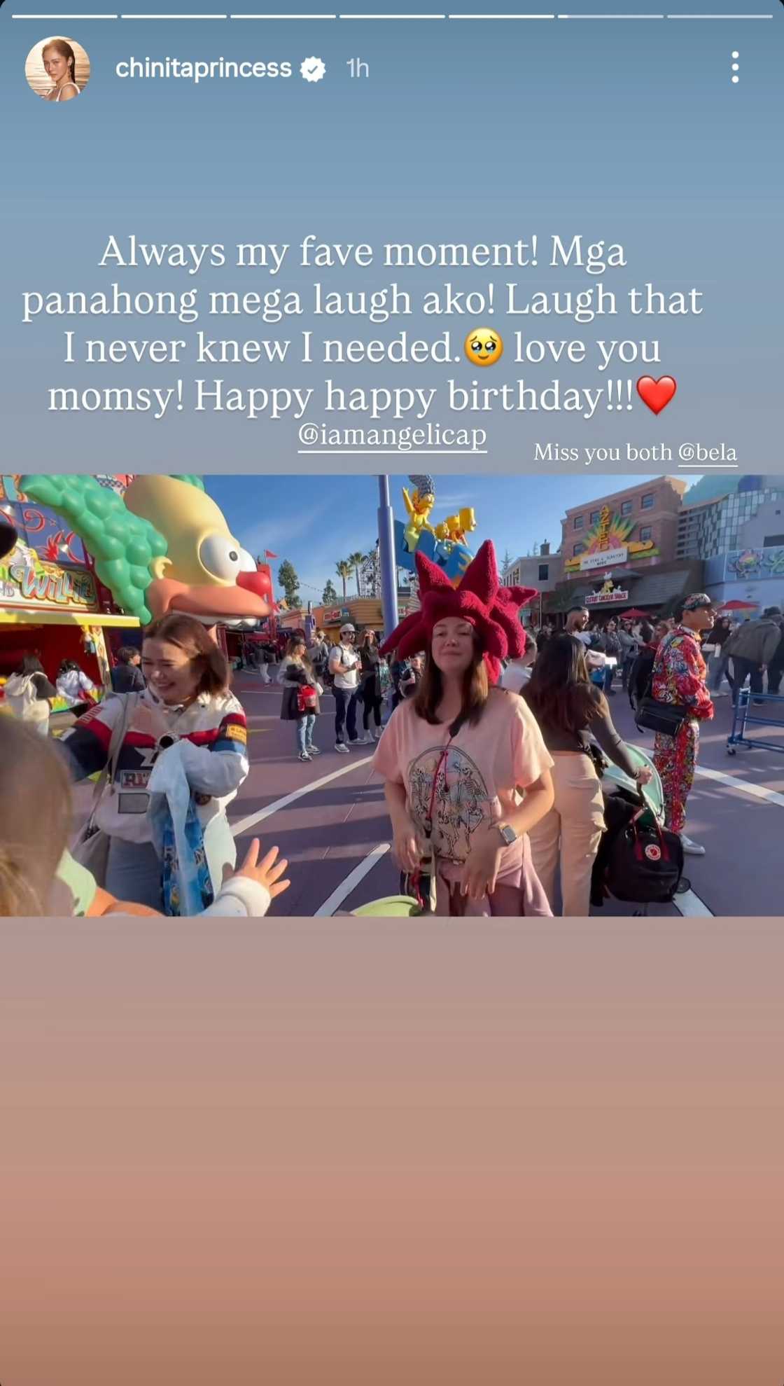 Kim Chiu, tinawag na "Patron Saint" si Angelica Panganiban sa birthday note niya para rito Kim Chiu, tinawag na "Patron Saint" si Angelica Panganiban sa birthday note niya para rito