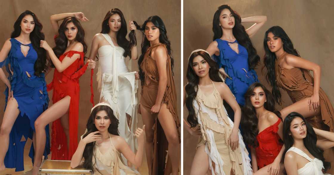 Shuvee Etrata, Sugar Mercado, Ashley Ortega, Roxie Smith at Skye Chua, pasabog ang Halloween looks (Photos: @roxieebae)