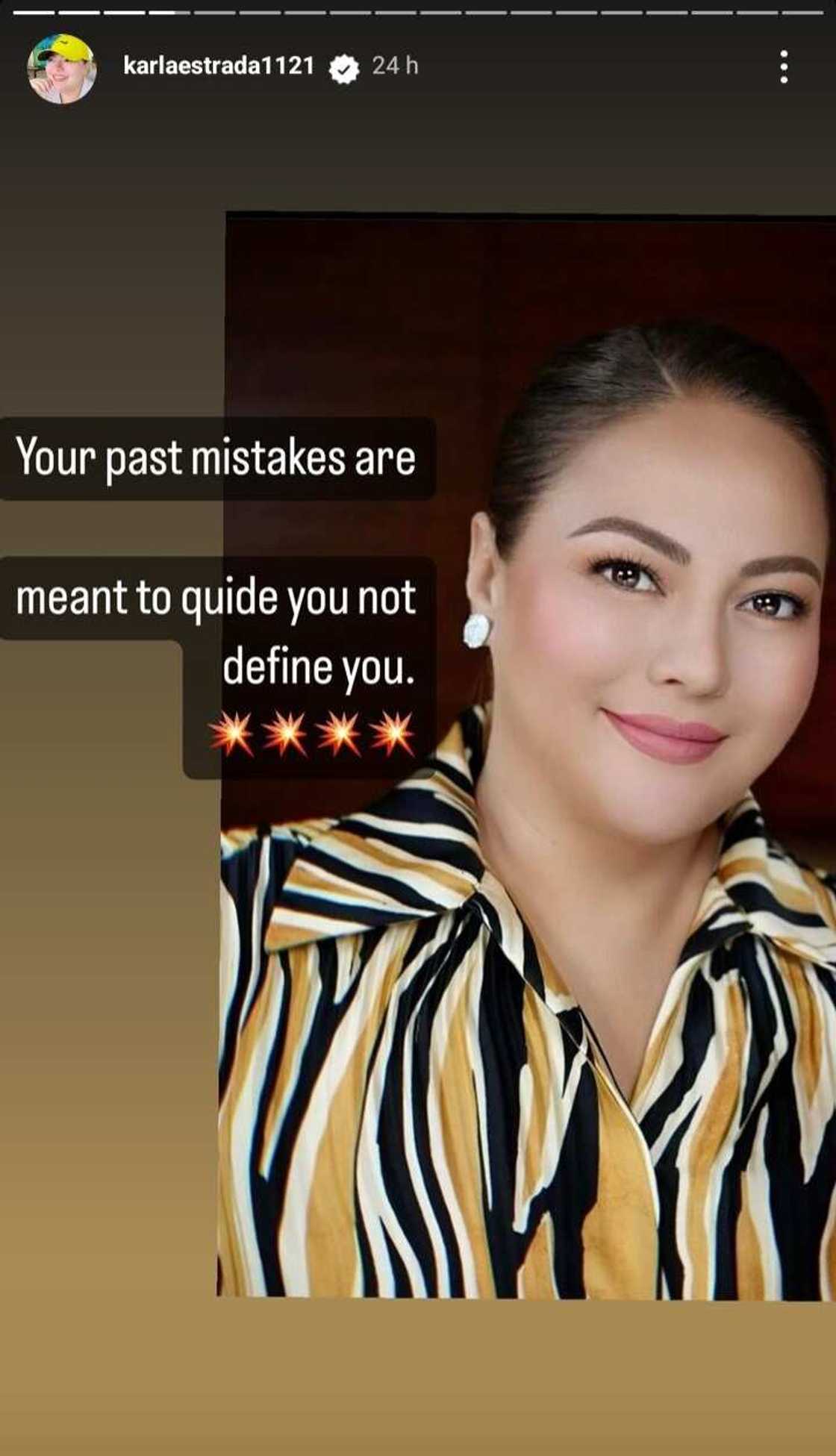 Karla Estrada, trending ang online post: "Bahala sila, kalungkutan na nila yun" Karla Estrada, trending ang online post: "Bahala sila, kalungkutan na nila yun"