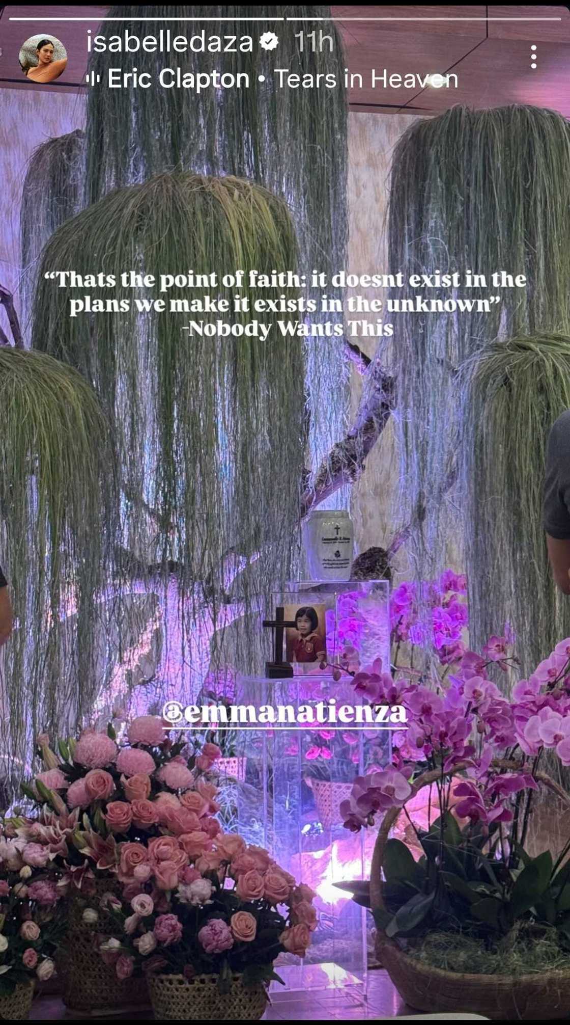 Isabelle Daza shares touching tribute after visiting Emman Atienza’s wake Isabelle Daza shares touching tribute after visiting Emman Atienza’s wake