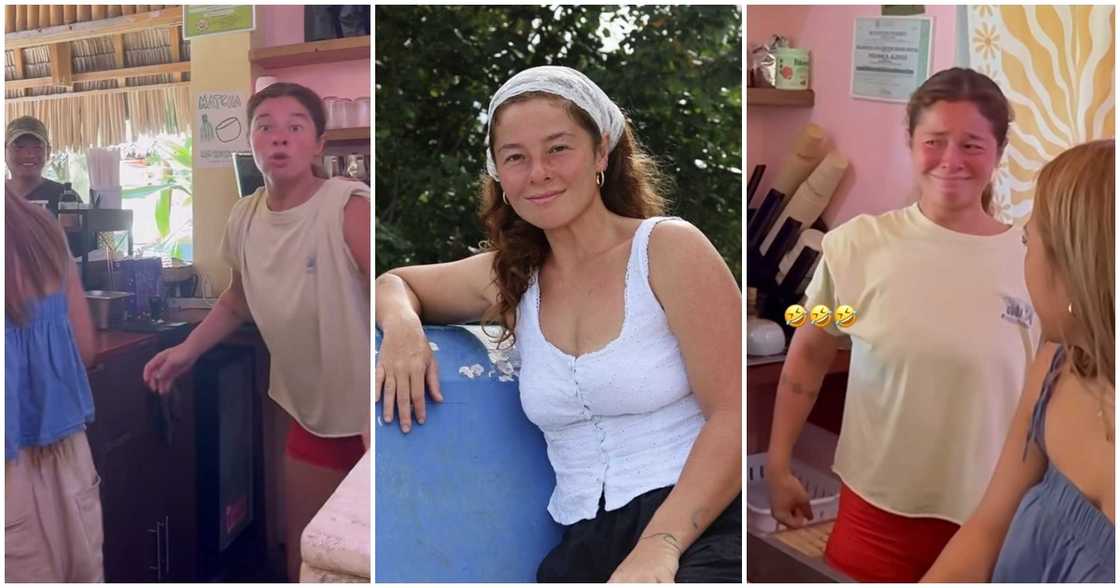 Andi Eigenmann, labis na naiyak at napatalon sa sorpresa ng kanyang mga kapatid Andi Eigenmann, labis na naiyak at napatalon sa sorpresa ng kanyang mga kapatid